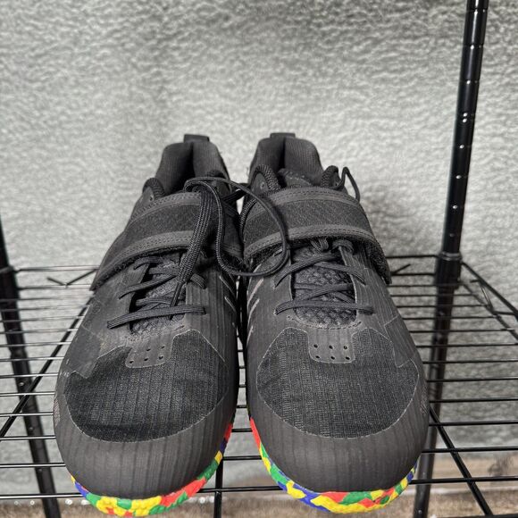 Adidas Adipower Weightlifting III Shoes Mens Size 9.5 Black IF0534 - Picture 3 of 8